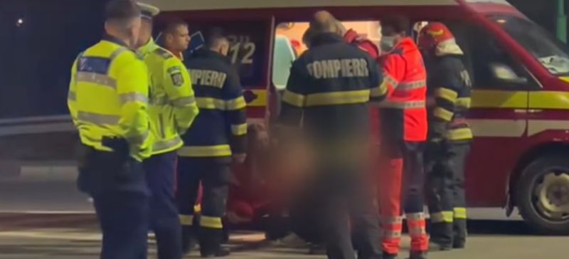 Imagine de la locul accidentului Accident Năvodari tânăr de 23 de ani mort
