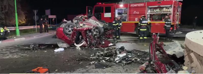 Accident teribil în Năvodari