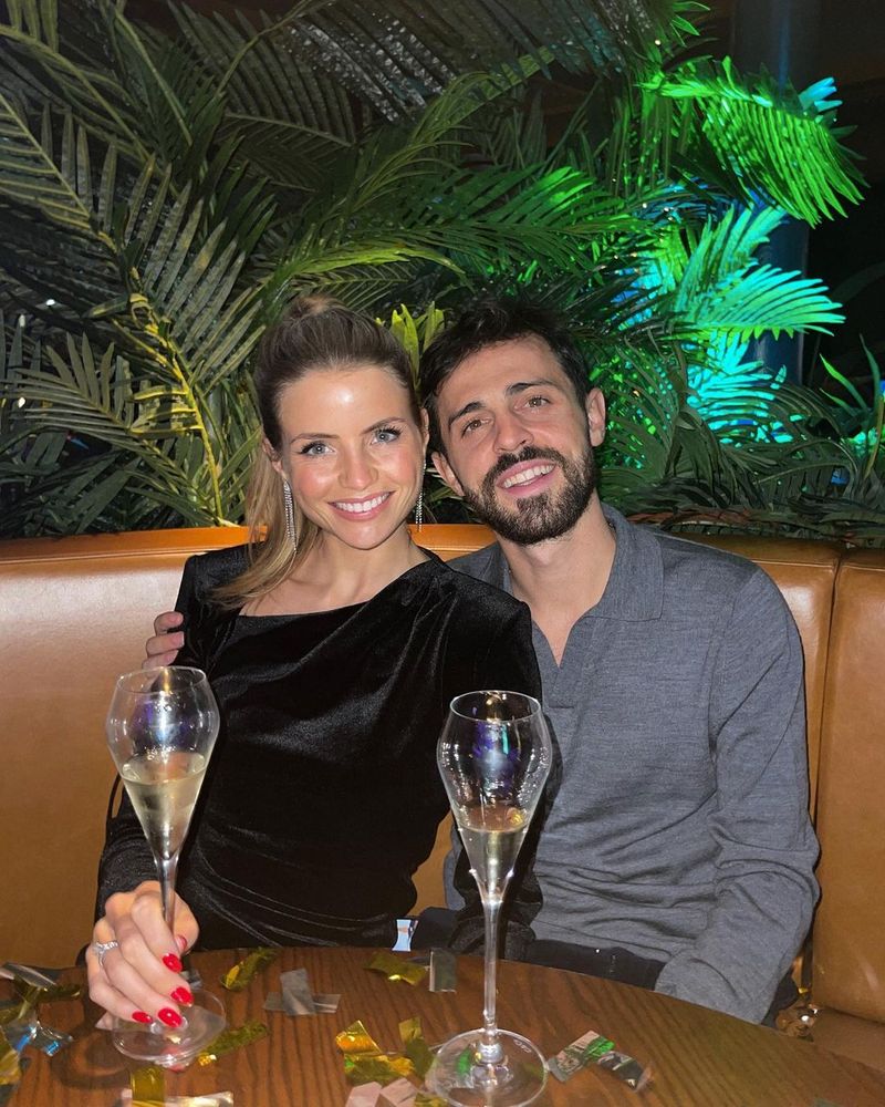 Bernardo Silva și iubita lui
