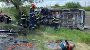 Accident grav în Secuieni, județul Neamț