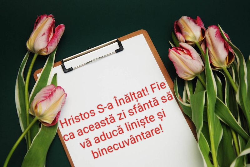 Mesaje cu &bdquo;Hristos S-a &Icirc;nălțat!&rdquo;. Urări creștine de &Icirc;nălțarea Domnului 2023