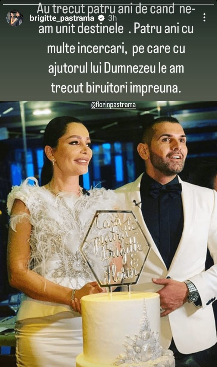 Brigitte și Florin Pastramă mariaj