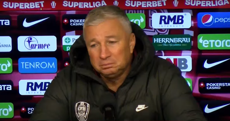 Dan Petrescu regretă ieșirea nervoasă avută la finalul meciului CFR Cluj - Farul Dan Petrescu regretă ieșirea nervoasă avută la finalul meciului CFR Cluj - Farul