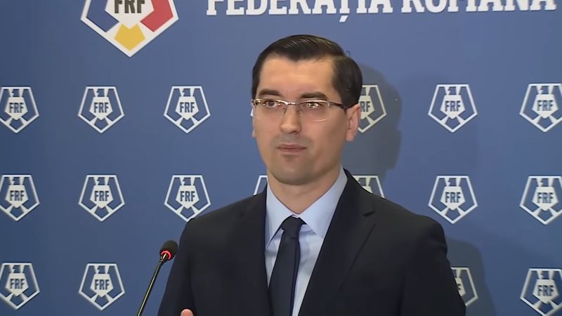 Președintele FRF, Răzvan Burleanu