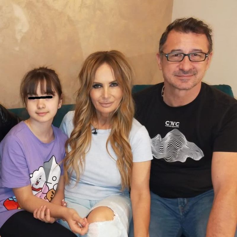 Daniela Gyorfi, George Tal și fiica lor