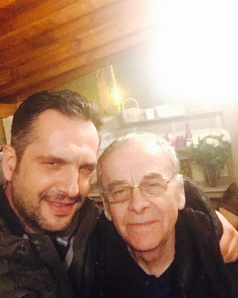 Mădălin Ionescu și tatăl său