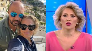 Mirela Vaida și soțul ei