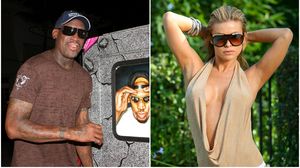 Carmen Electra și Dennis Rodman au avut o relație explozivă, plină de pasiune și amor nebun.