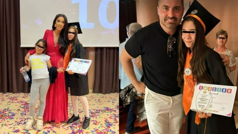 Pepe, Raluca Pastramă și fiicele lor