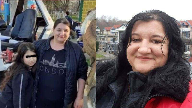 Simona Iftimovici și fiica sa