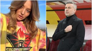 Edi Iordănescu și Delia Matache