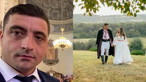 George Simion și soția sa au primit o sumă fabuloasă la nuntă