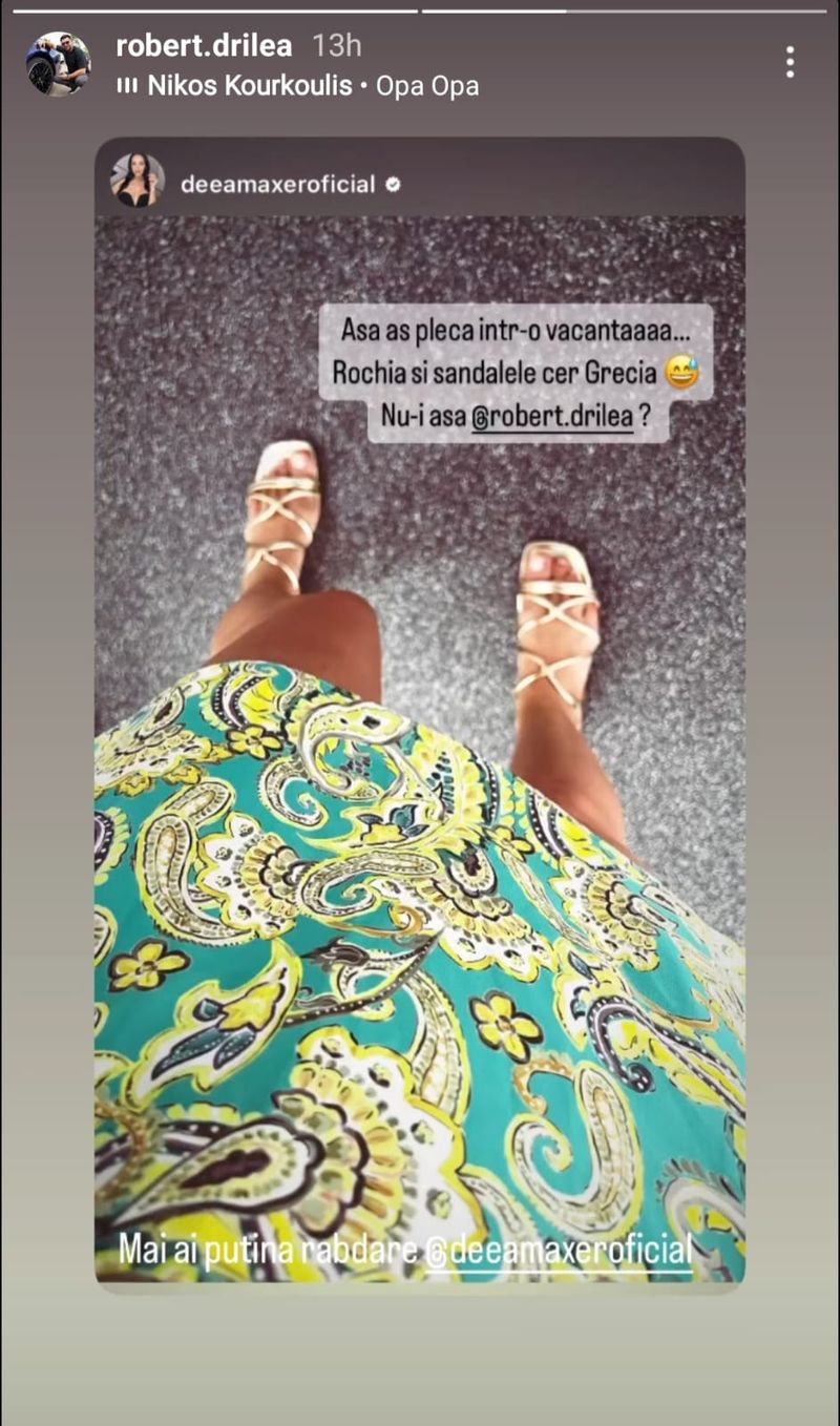 Deea Maxer și iubitul ei