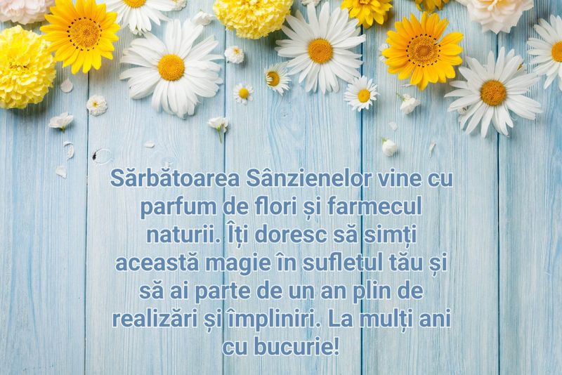 Urări de Sânziene 2023. Mesaje creștine la Nașterea Sfântului Ioan Botezătorul