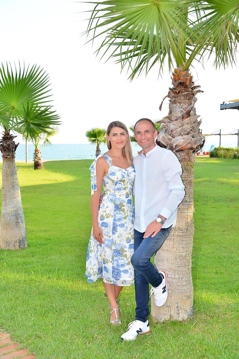 Ion Paladi și soția sa