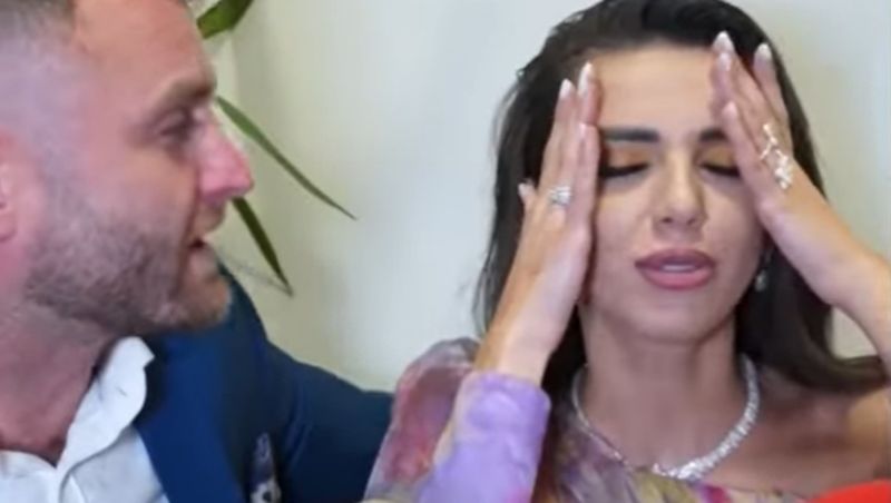 Georgiana Lobonț și soțul ei 