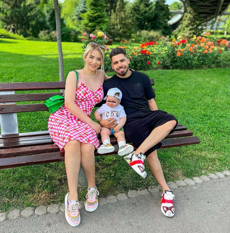 Luis Gabriel, Haziran și fiul ei