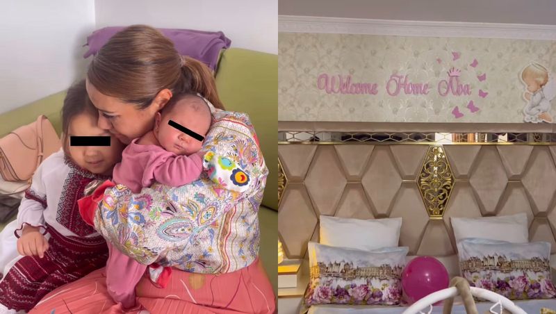 Soția și nepoatele lui Adrian Minune