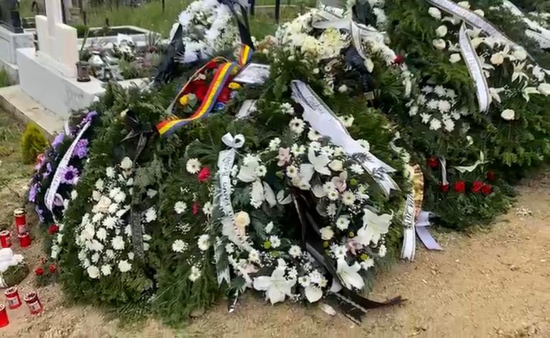 Ana Maria și Lucas au fost conduși pe ultimul drum 