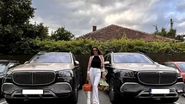 Cristina Spătar i-a uimit pe fanii săi când s-a fotografiat între mașinile de lux