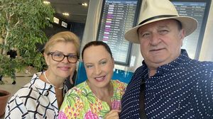  Maria Dragomiroiu și Sanda Ladoși, clipe de coșmar în aeroport