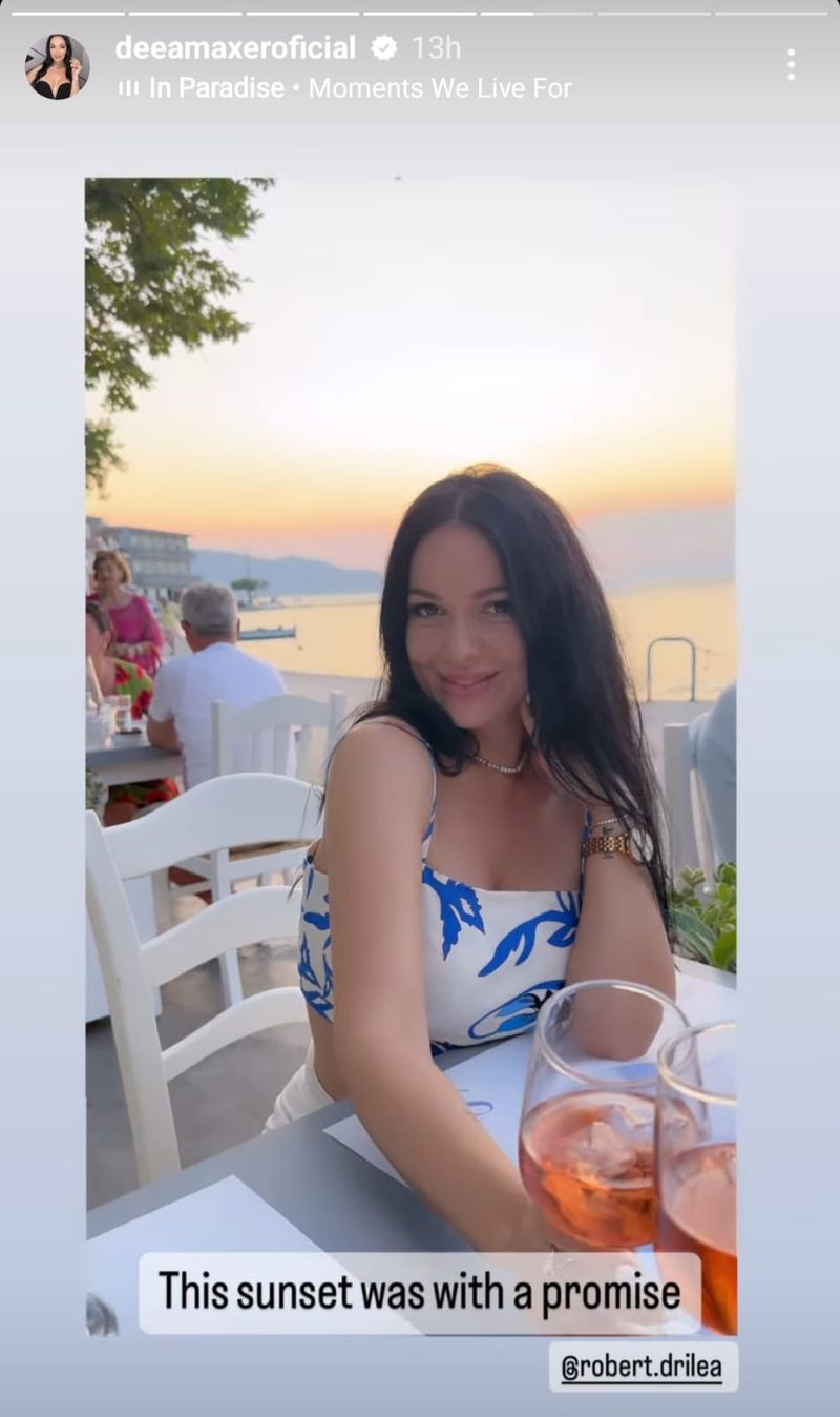 Deea Maxer a făcut un anunț neașteptat, la câteva luni de relație cu Robert Drilea