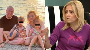 Simona Gherghe și familia sa