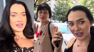 Bianca Comănici și mama sa