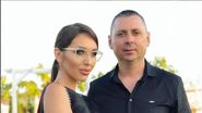 Dana Roba și soțul 