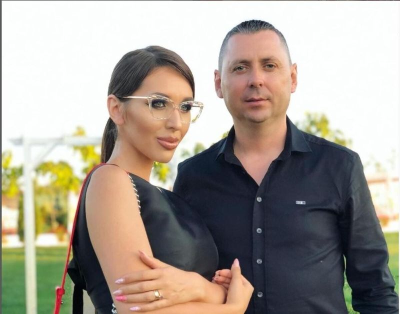 Dana Roba și soțul 