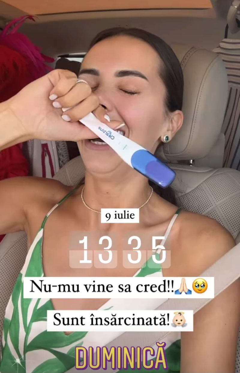 Georgiana Lobonț însărcinată a treia oară