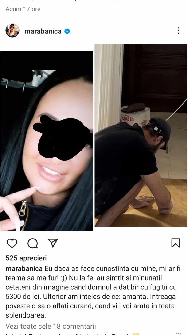 Mara Bănică a avut parte de o experiență neplăcută