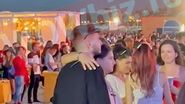 Carmina Vârciu și Iustin Chiroiu, îmbrățișați la festivalul de la Constanța