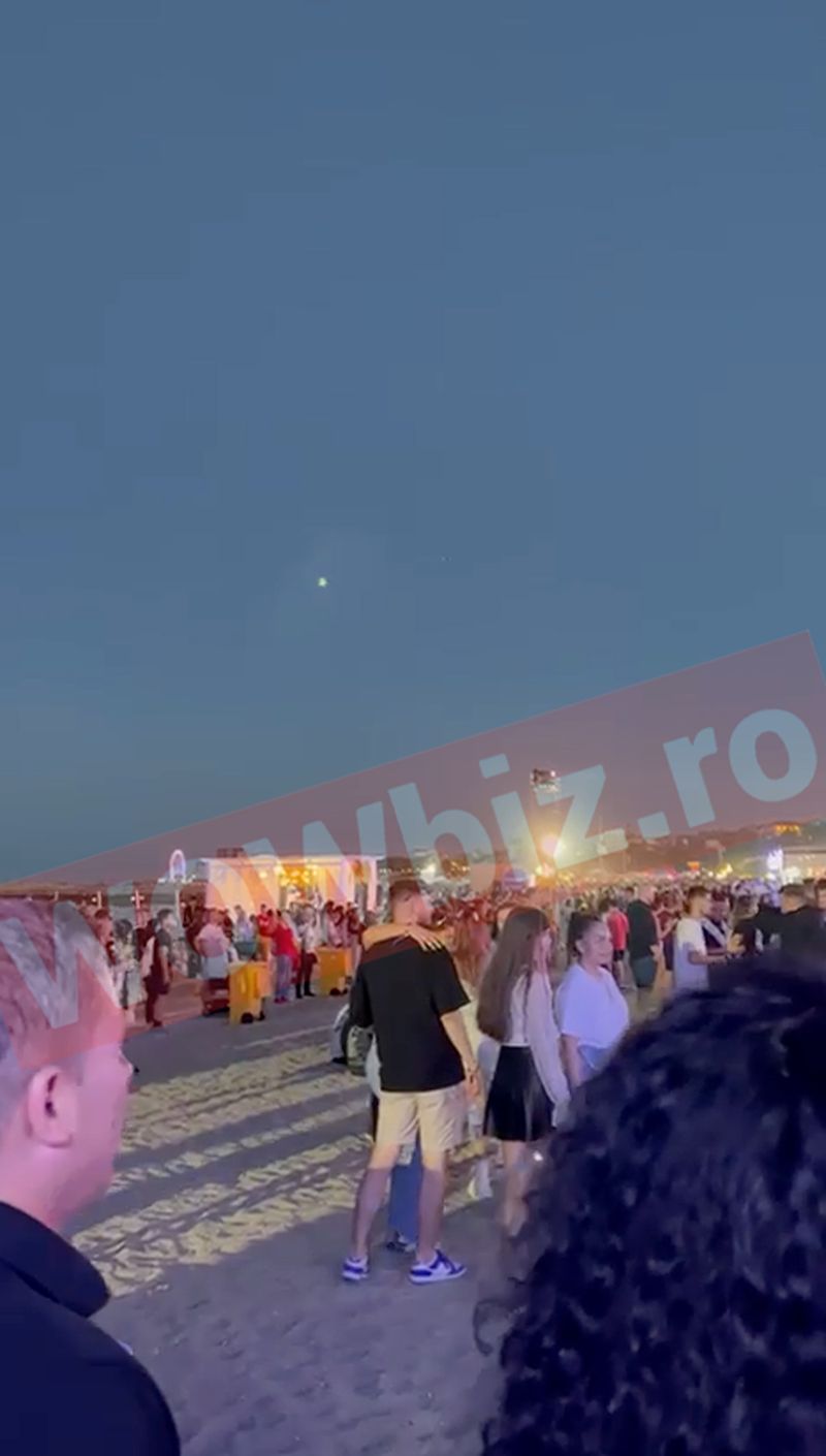 Carmina Vârciu și Iustin Chiroiu, îmbrățișați la festivalul de la Constanța