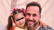Dinu Maxer și fetița lui, Maysa Maria