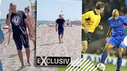 Cum arată Nana Falemi, la 14 ani după ce s-a retras din fotbal! Paparazzi WOWbiz.ro l-au surprins în imagini inedite pe plaja de la Mamaia. Nu stă departe de afaceri nici măcar o clipă | EXCLUSIV