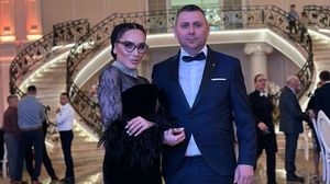 Dana Roba și soțul 