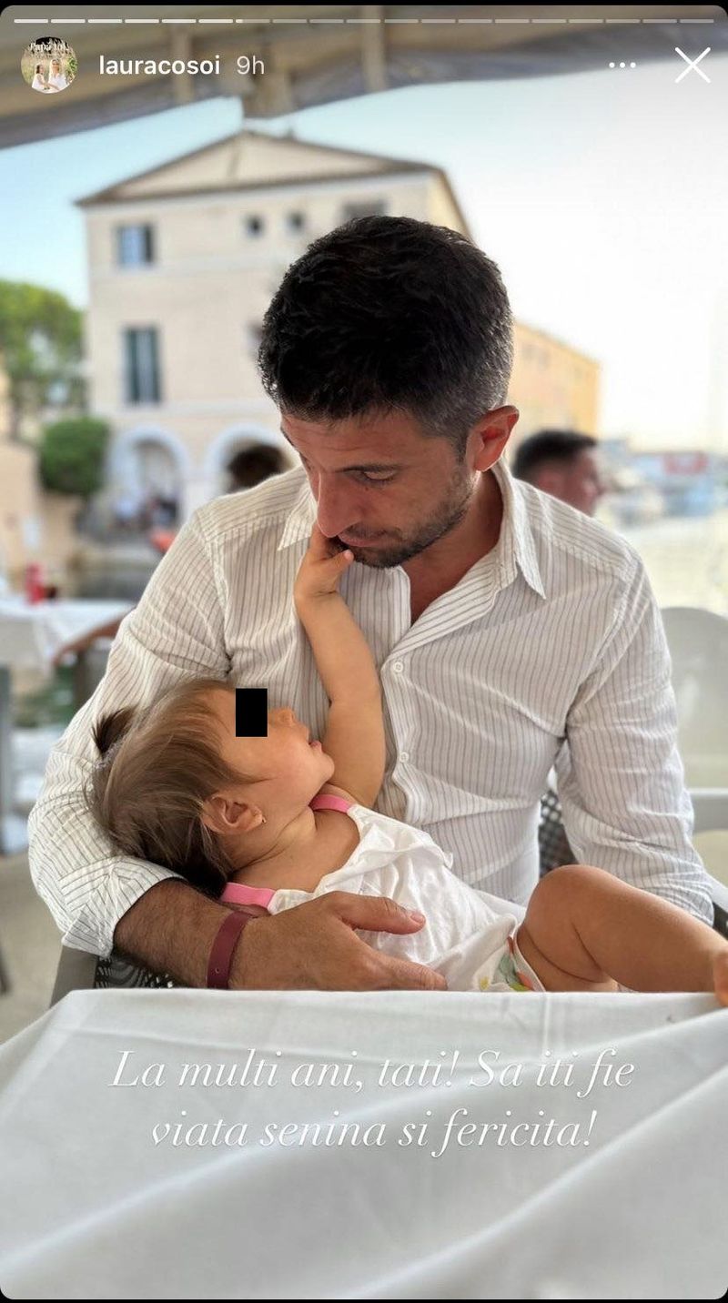 Soțul Laurei Cosoi își sărbătorește astăzi ziua de naștere