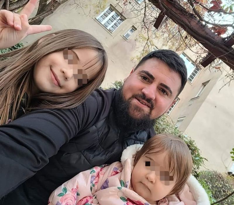 Nicolae Zuluf și fiicele sale
