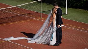 Markéta Vondroušová si sotul ei, Stepan Simek