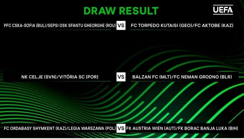 Tragere la sorți UEFA Europa Conference League&nbsp;