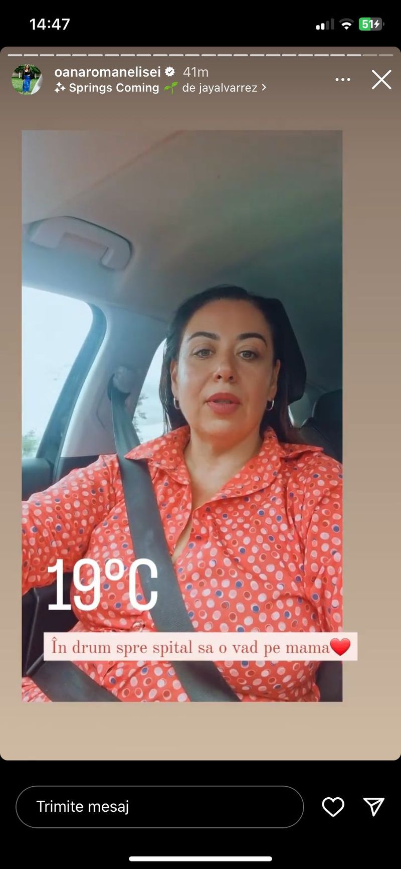 oana roman, mioara roman, stare de sanatate, declaratii