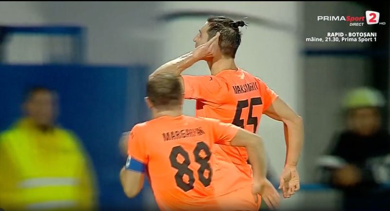 FC Urartu revine în avantaj în urma gafei portarului Mihai Aioani