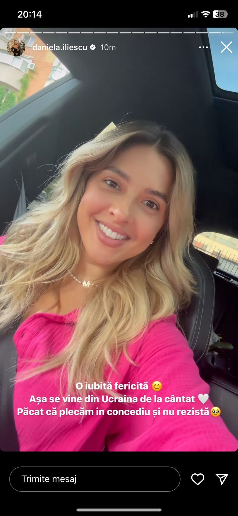 culita sterp, iubita, daniela iliescu, cadou, surpriza
