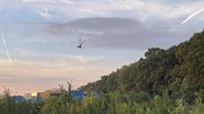 Liviu Vârciu a fost trezit în zorii zilei de zgomotul provocat de un elicopter