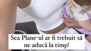 Emily Burghelea și familia ei au pierdut zborul spre casă