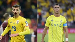 Florin Tănase și Cristiano Ronaldo