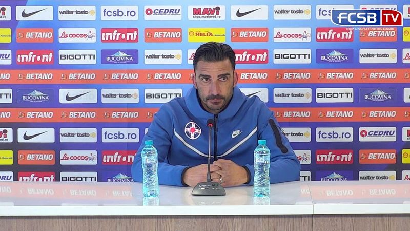 Elias Charalambous, antrenorul celor de la FCSB