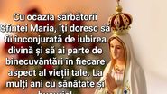 Mesaje și felicitari de Sfânta Maria 