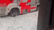 Orașul Reutlingen a fost acoperit complet de grindină